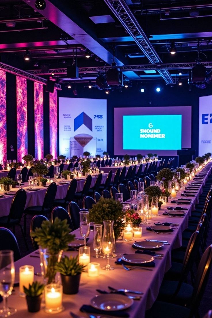 Shoukai Party in Style_ Elegant Banquet Hall Decor Ideas